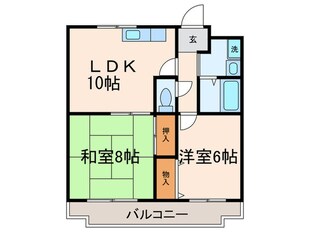 プルミエール高槻の物件間取画像